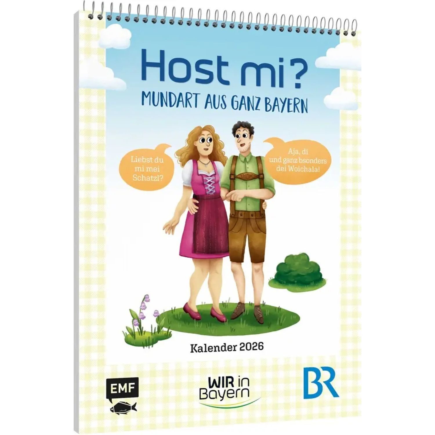Michael Fischer Wandkalender Host Mi? Kalender 2026 - Aus der bekannten BR-Sendung "Wir in Bayern"