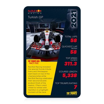 Winning Moves Spiel, Quartett Top Trumps - Red Bull Racing (englisch)