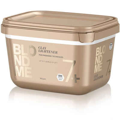 Schwarzkopf Professional Haarkur Blondme Bond Enforcing Premium CLAY Lightener 7+ Aufheller 350g