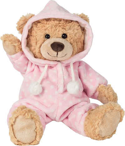 Teddy Hermann® Kuscheltier Schlafanzugbär rosa 30 cm