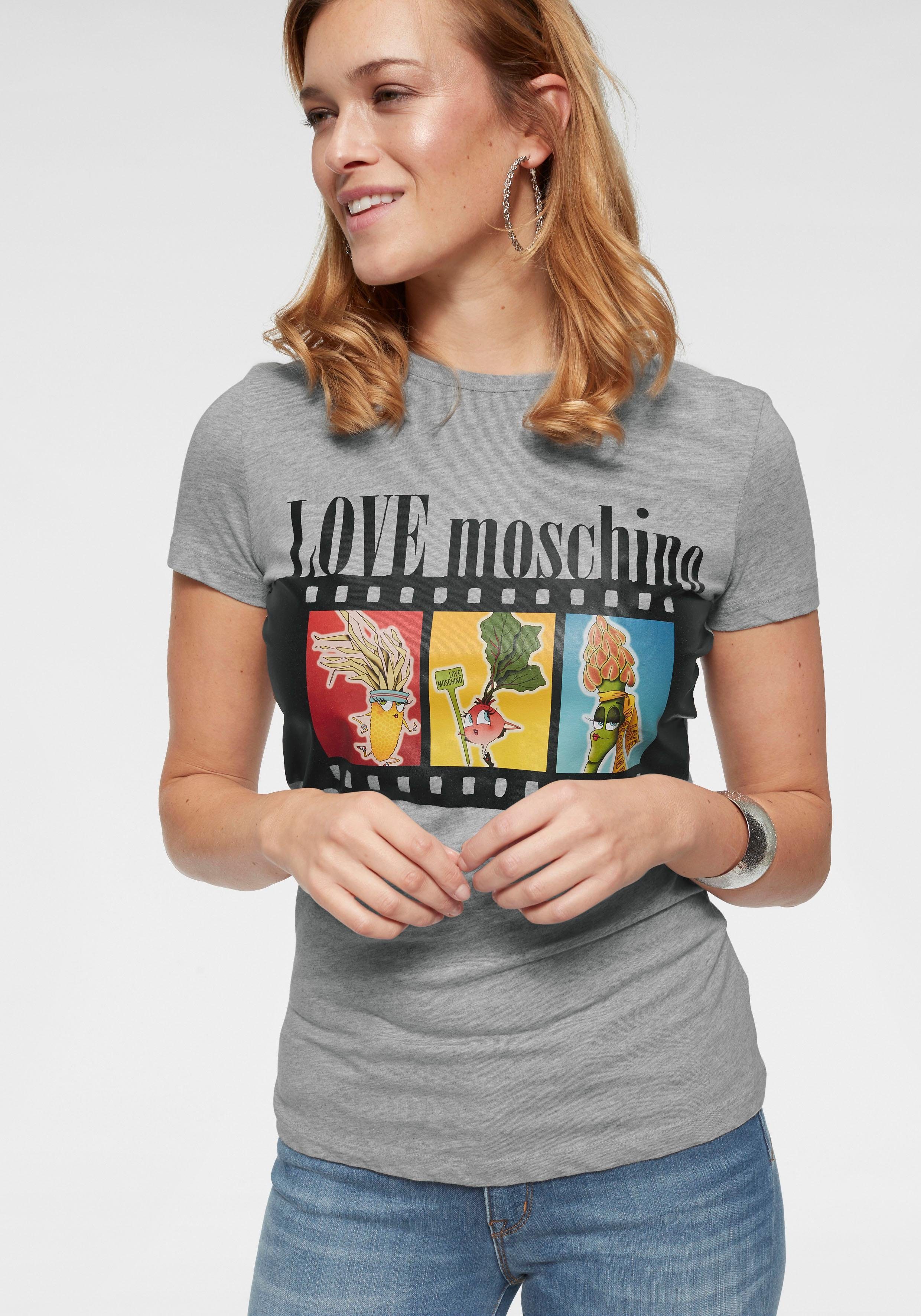 LOVE MOSCHINO TShirt, Trendstark Shirt von LOVE MOSCHINO online