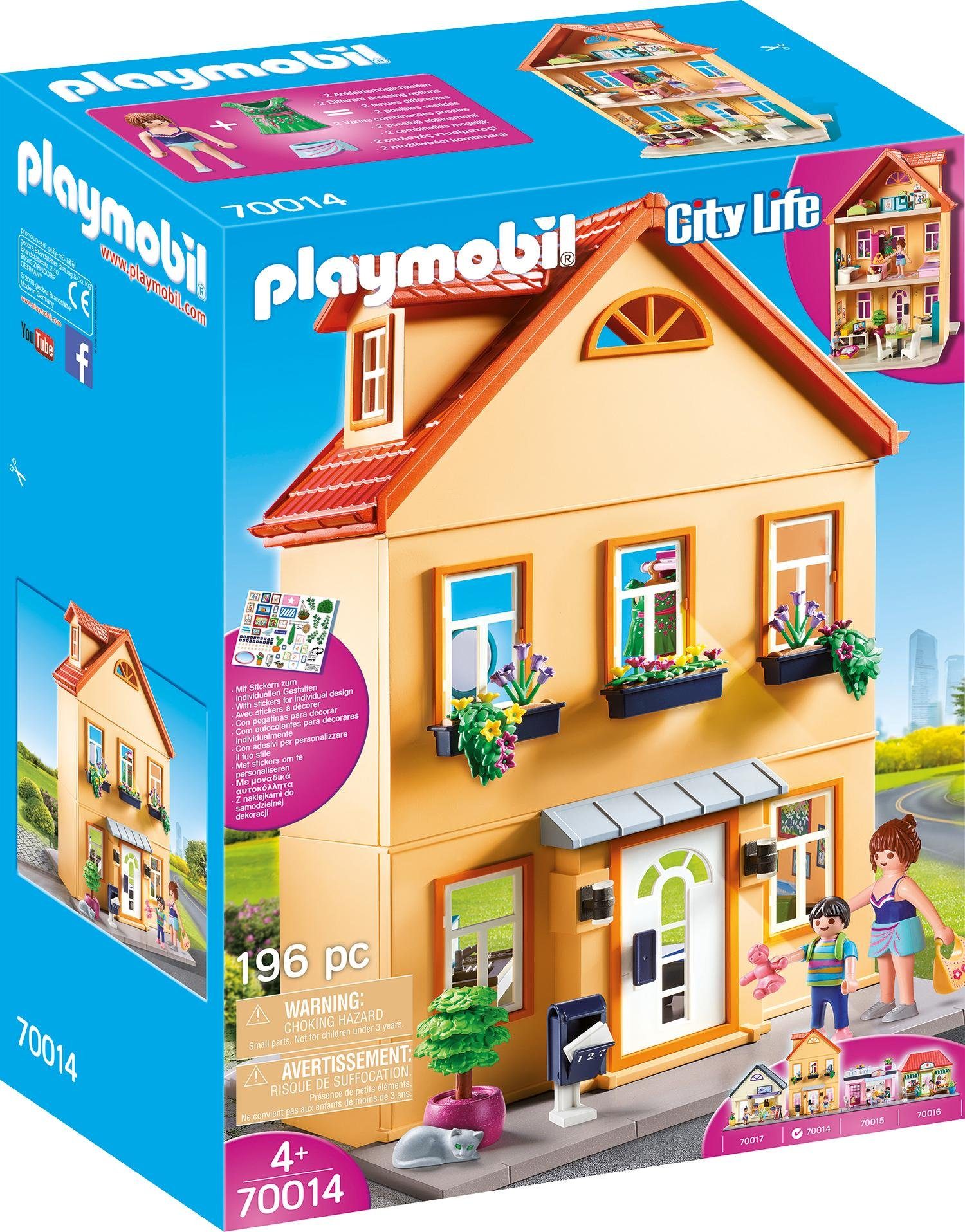 Playmobil® KonstruktionsSpielset »Mein Stadthaus (70014), City Life