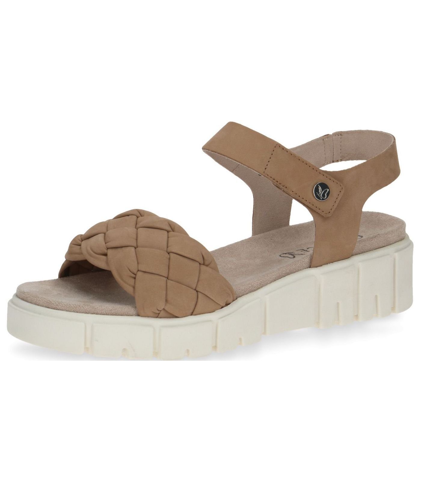 Caprice Sandalen Leder Keilsandalette Dune | Sandaletten