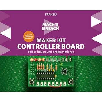 Franzis Lernspielzeug Maker Kit Controller Board selber bauen und, Ausführung in deutscher Sprache