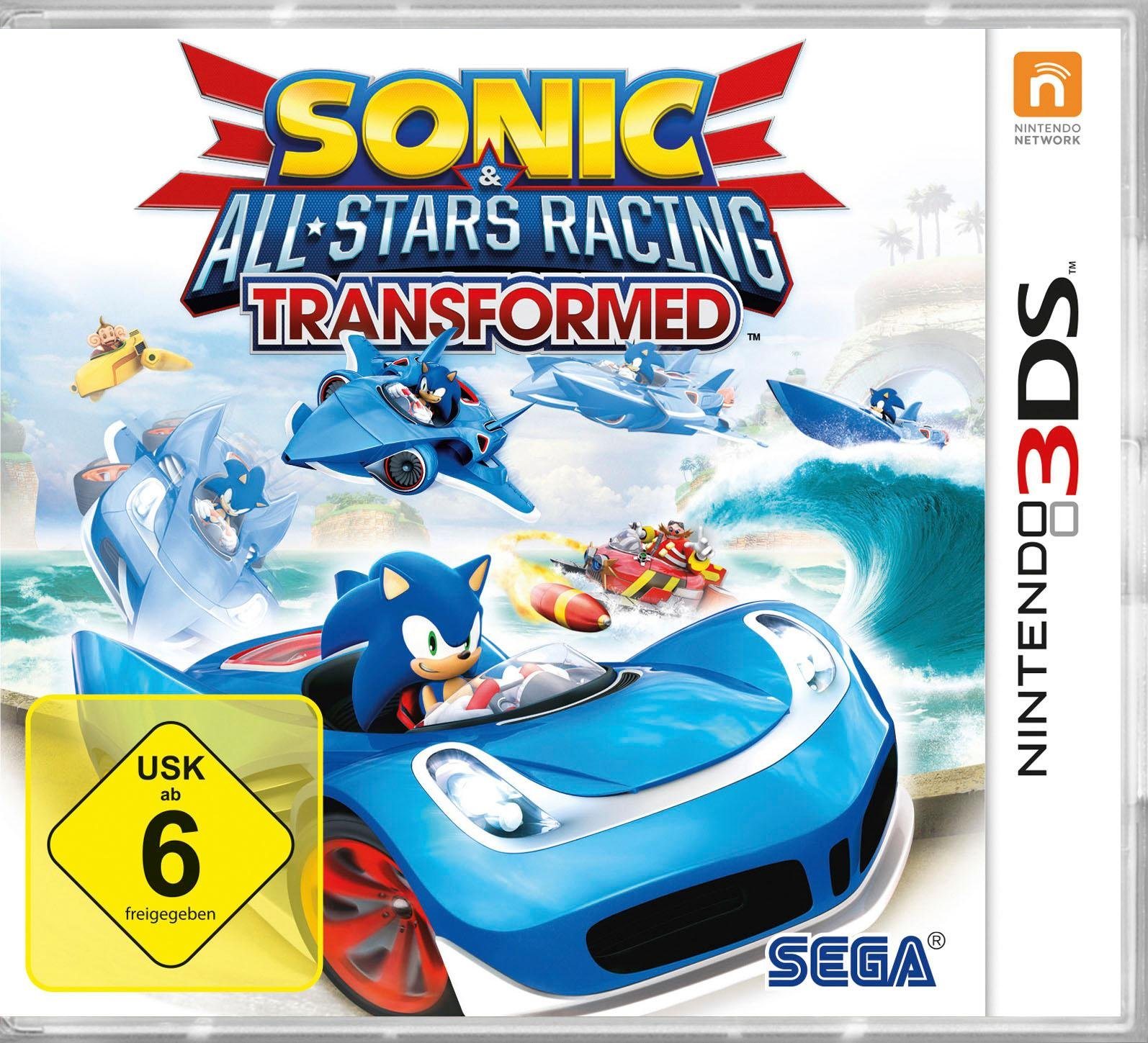 Sonic All Stars Racing Transformed Nintendo 3DS, Software Pyramide Sonic All Stars Racing Transformed Nintendo 3DS, Software Pyramide