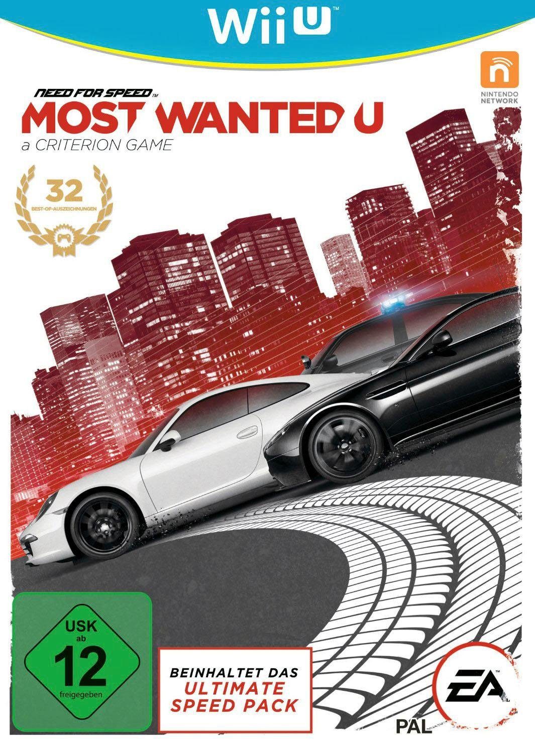 Image of Need for Speed: Most Wanted U Nintendo Wii U, Software Pyramide