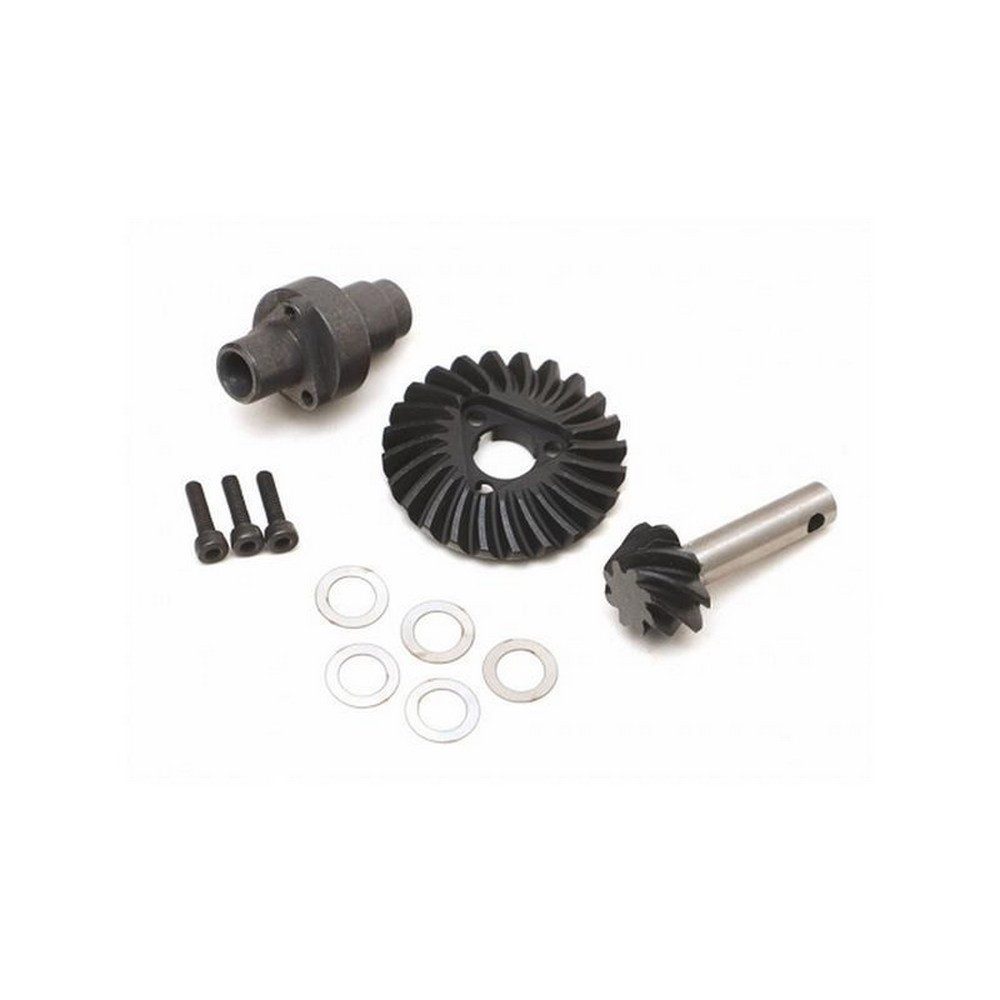 Modellbausatz Boom Racing Heavy Duty Keyed Bevel Helical Underdrive Gear 33/8T + Dif