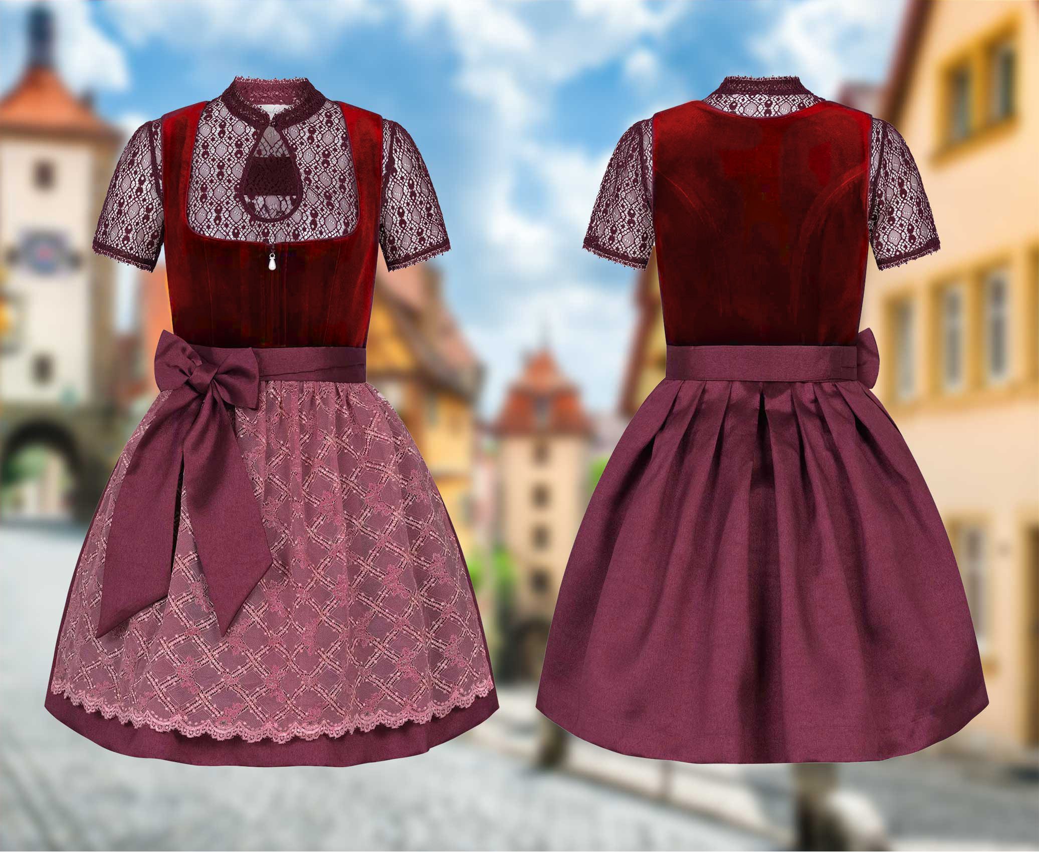 Steigenhöfer Manufaktur Trachtenkleid Franziska Dirndl Set