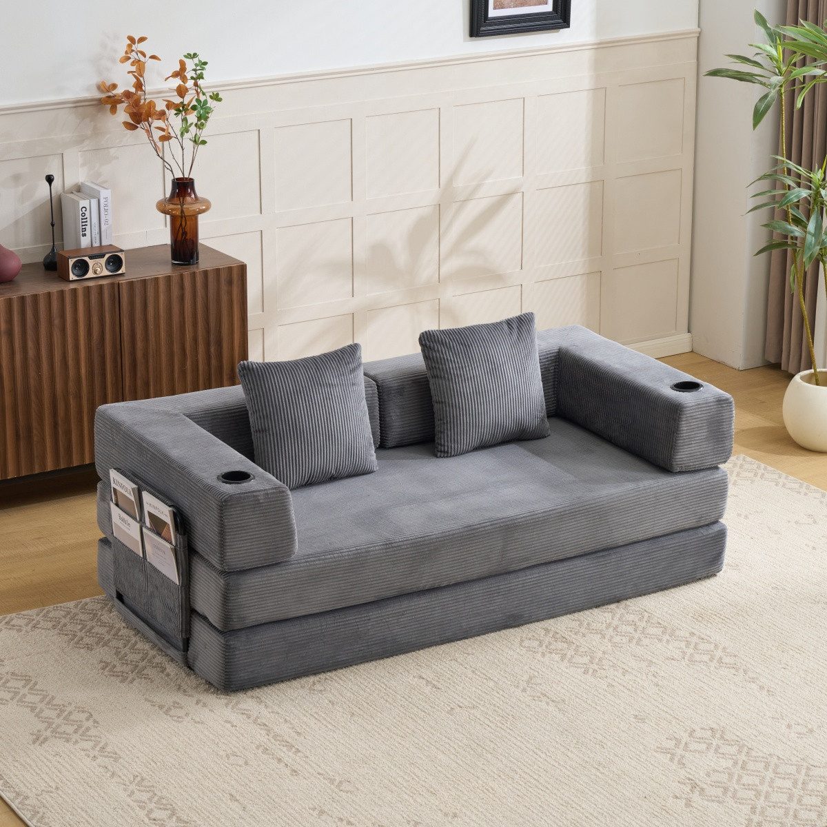 poco kleiderschrank schwarz Lyss Graphit weiß B/H/T: ca. 205x194x58 cm | Graphit, weiß | 205,00/194,00/58,00 cm Paketgröße:S (20-40 Pers.)