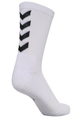 hummel Socken 6-er Pack Sport Socken Lange Basic Socken FUNDAMENTAL (6-Paar, sportlich) 5789 in Weiß-2