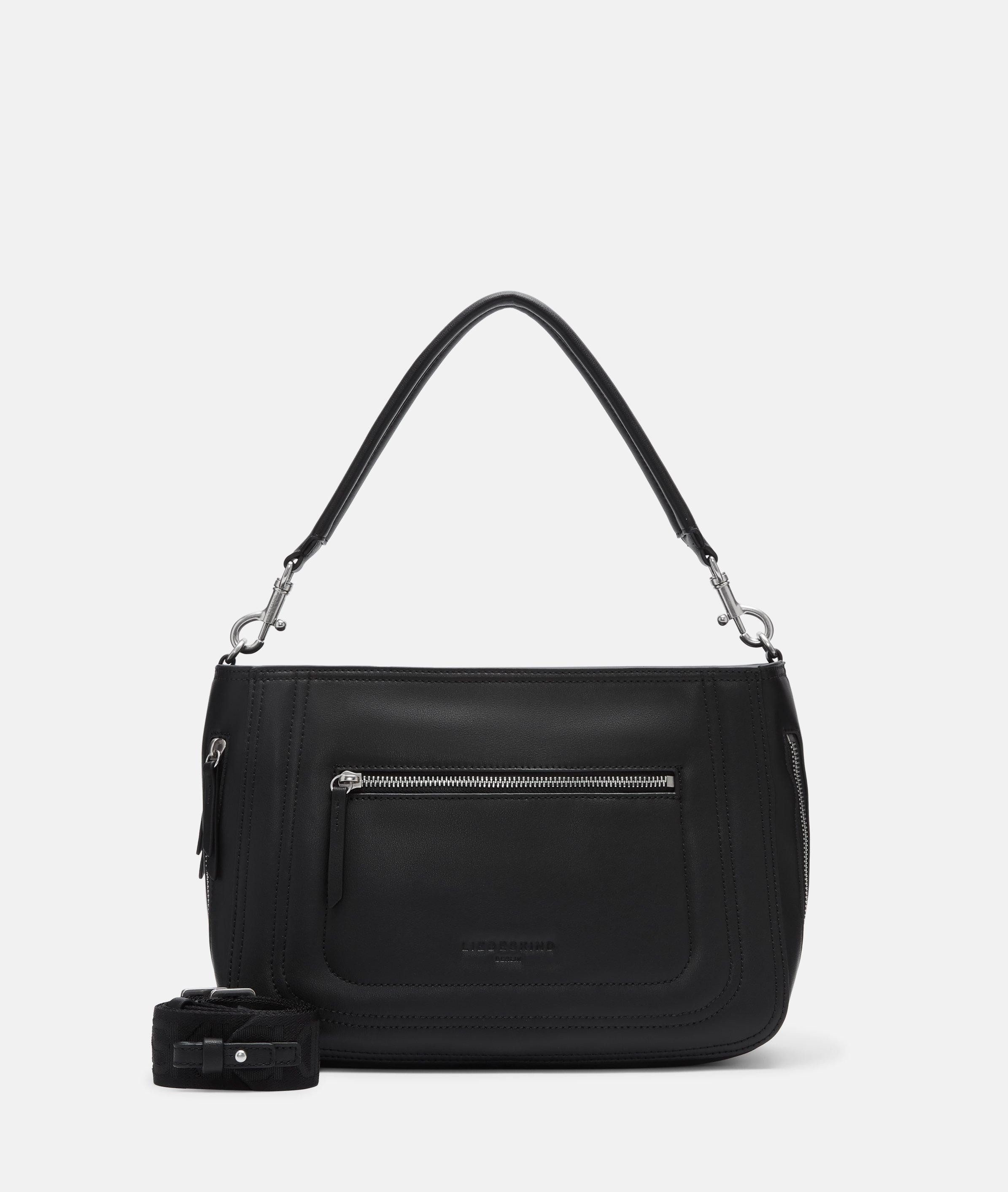 Liebeskind Berlin Schultertasche Hobo, Geräumige Schultertasche aus recyceltem Leder