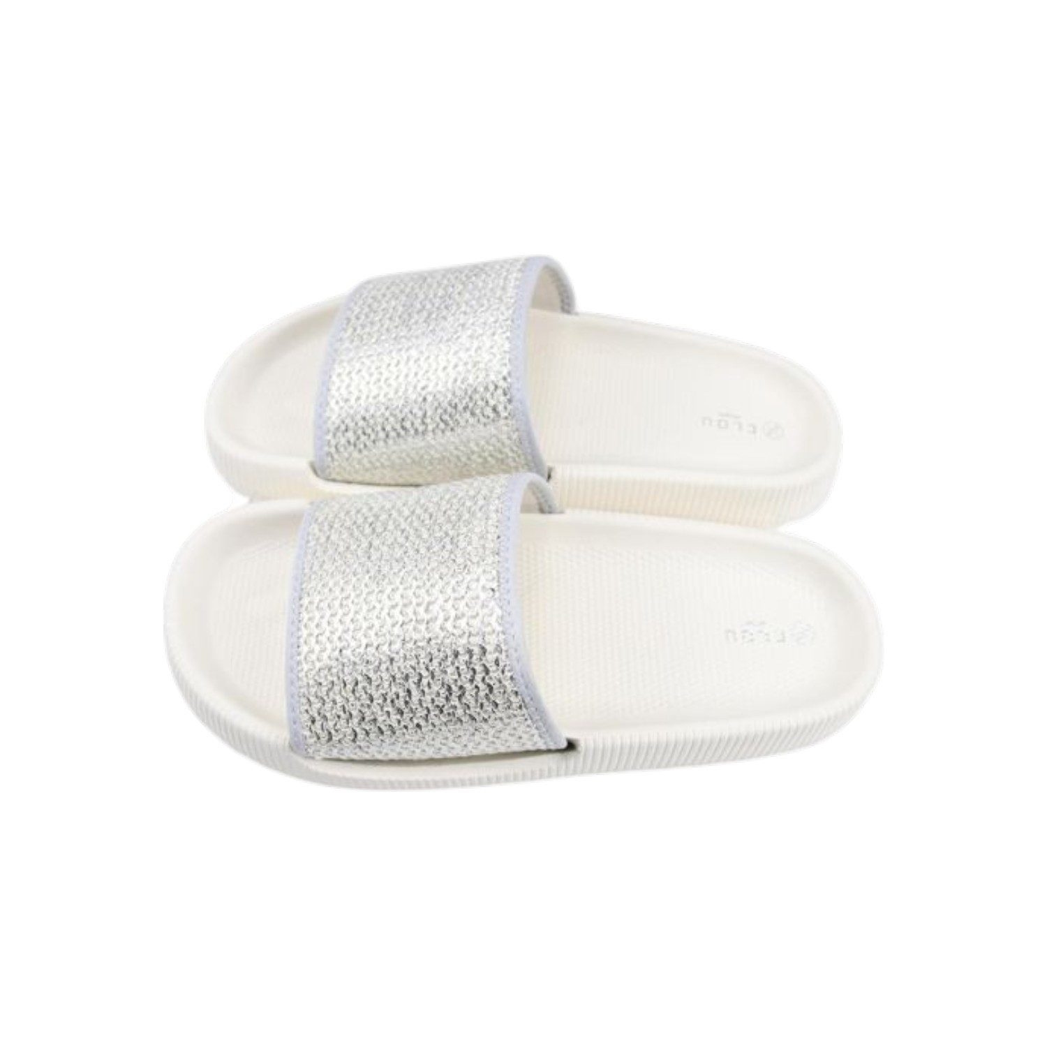 VewoTex Damen Badelatschen naturfarben » Badeschuhe mit dicker Sohle Pantolette (1 Paar, Kein Set) Slipper & Hausschuhe » moderne Sommerschuhe