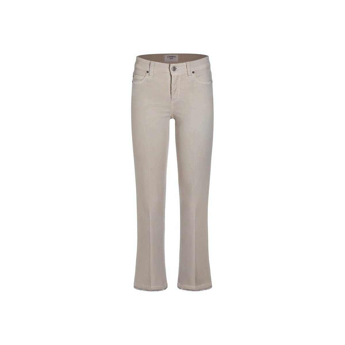 Cambio 5-Pocket-Jeans 067 simply uni taupe (1-tlg)