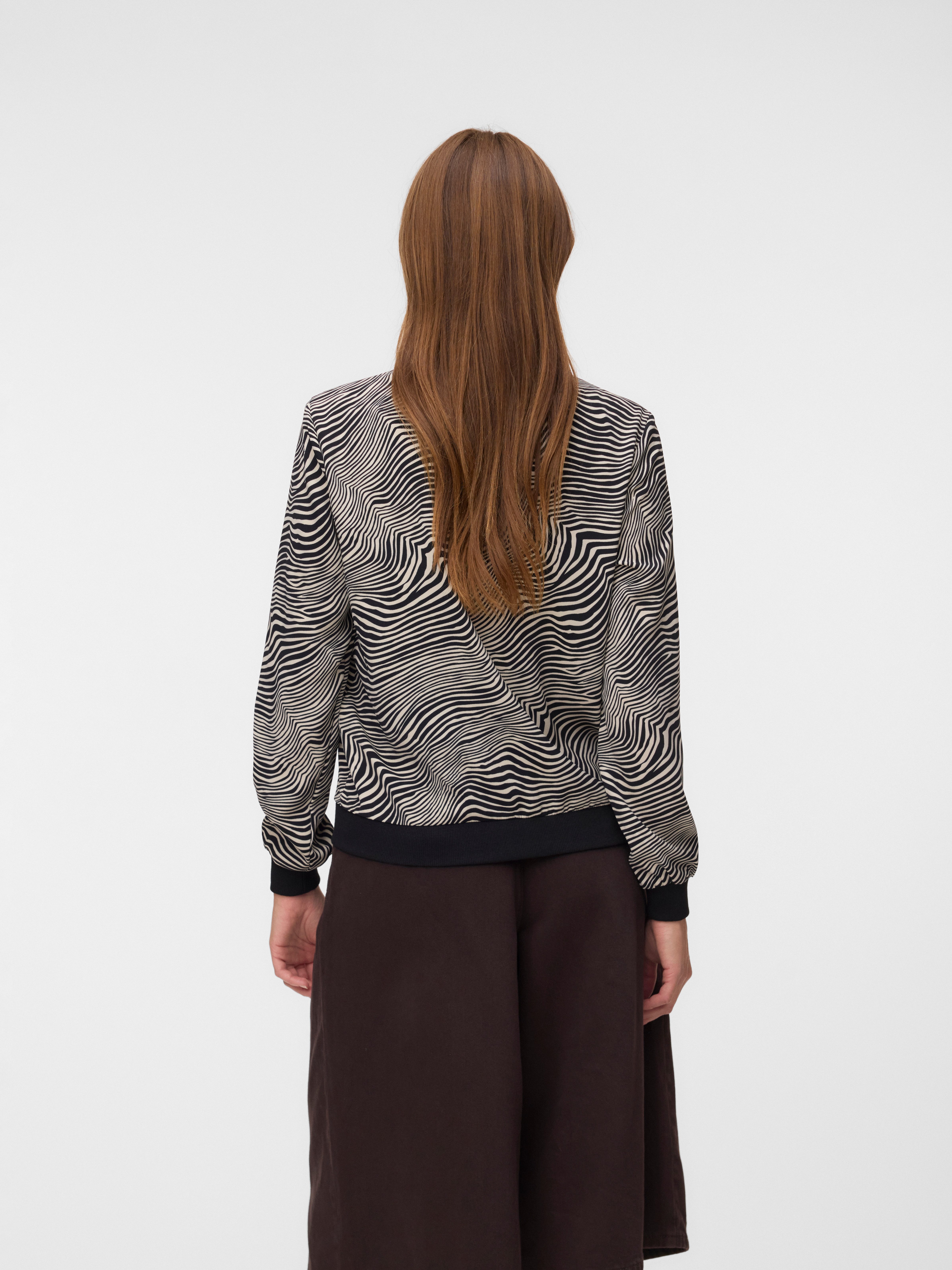 Vero Moda Blouson VMCOCO L/S BOMBER AOP WVN NOOS Materialmix