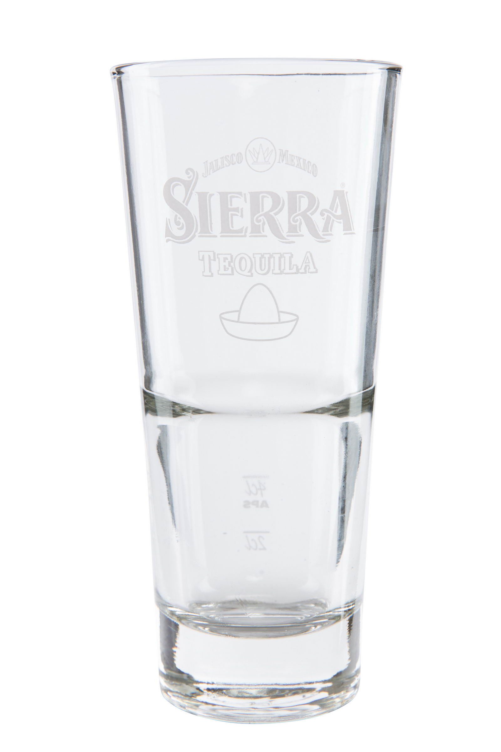 Sierra Tequila Schnapsglas 6x Sierra Tequila Longdrinkglas 2+4cl geeicht, 4cl und 2cl geeicht