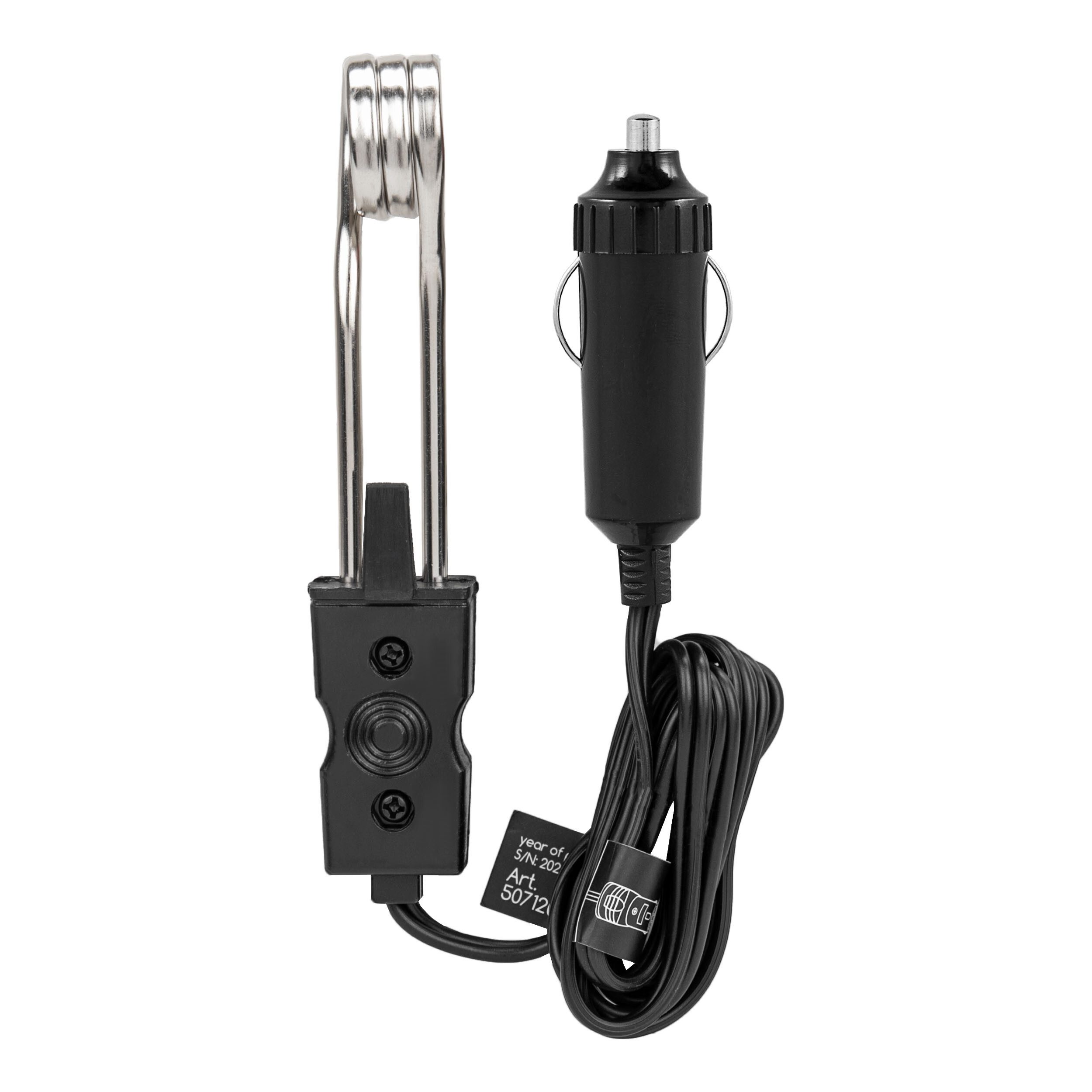 alca Tauchsieder Auto-Tauchsieder 12V 120 W Wasserkocher für Reisen Camping Baustelle