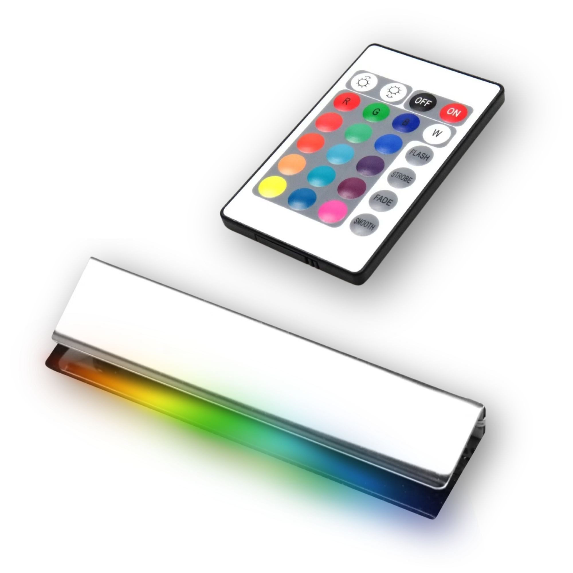 LED Glaskantenbeleuchtung LED RGB Glaskantenbeleuchtung Vitrinenbeleuchtung Clip Glas