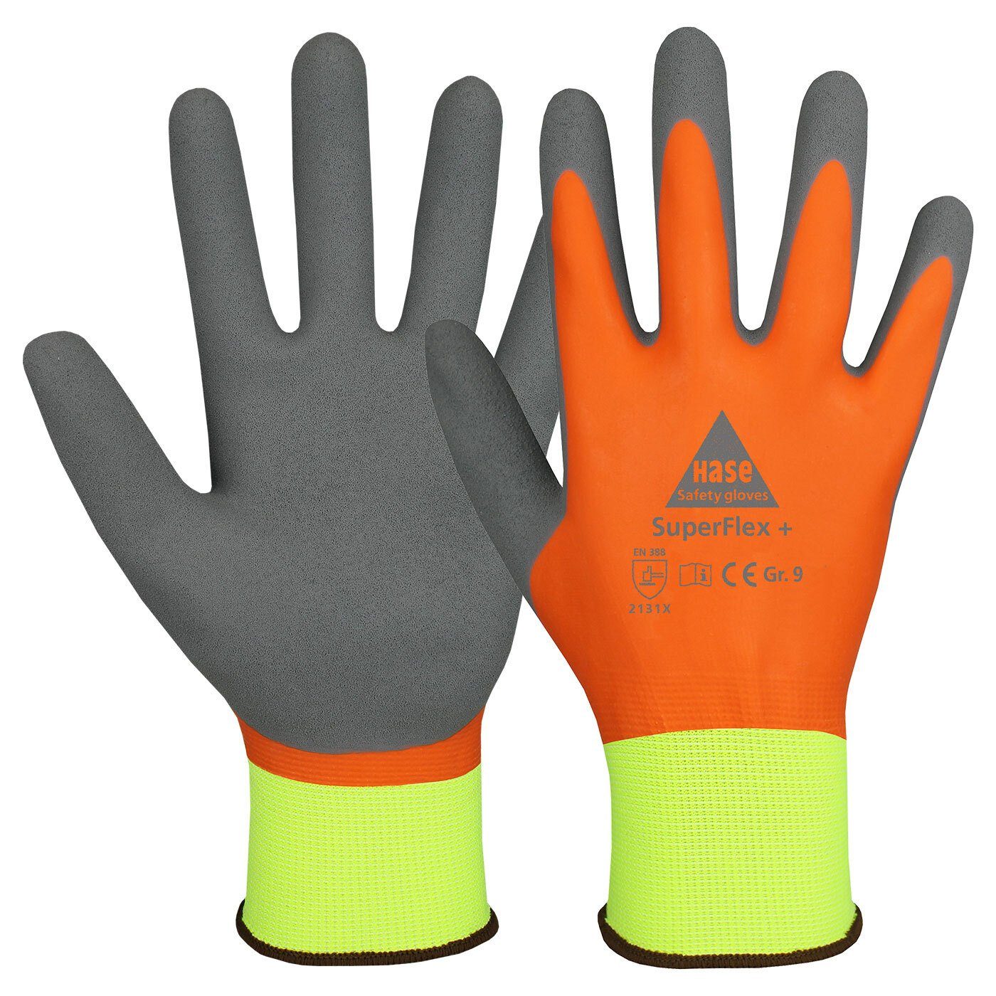 Hase Safety Gloves Arbeitshandschuhe SUPERFLEX + EN 388:2016