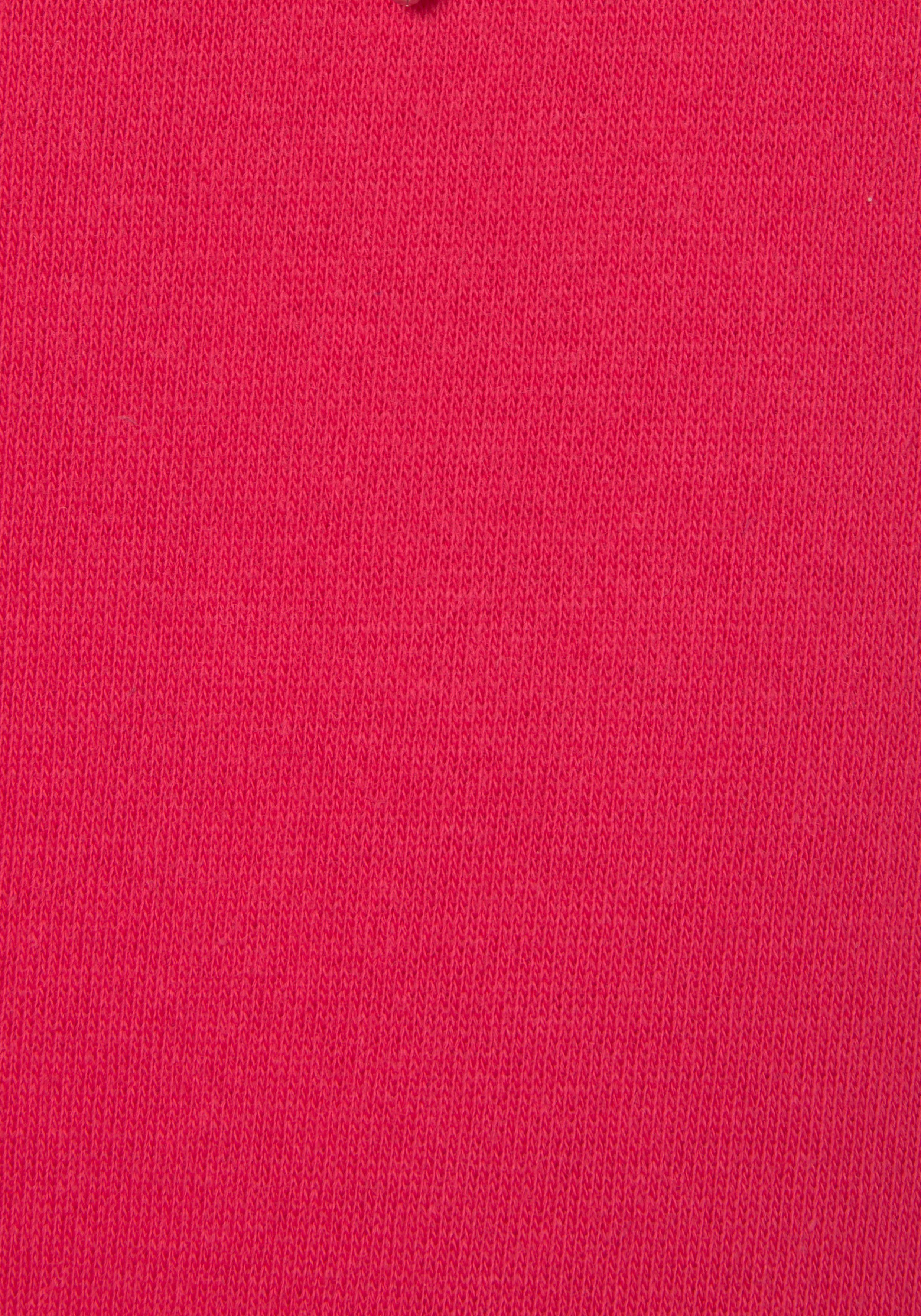 glänzendem Loungeanzug Loungewear Bench. -Kapuzensweatshirt Loungewear, pink mit Hoodie Logodruck,
