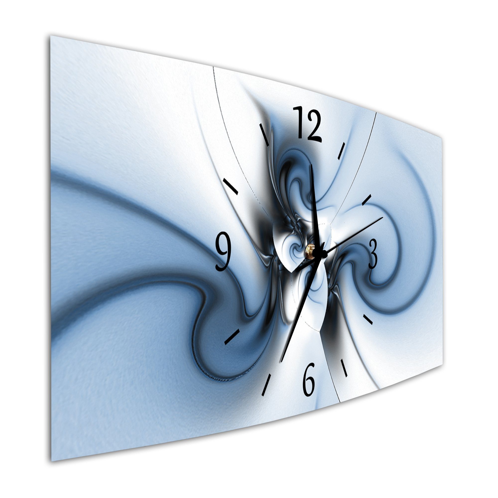 Bilder-Manufaktur Wanduhr BM-9605-1 (Wanduhr, Funkuhr oder Quarzuhr, kein Ticken, lautlos und geräuschlos)