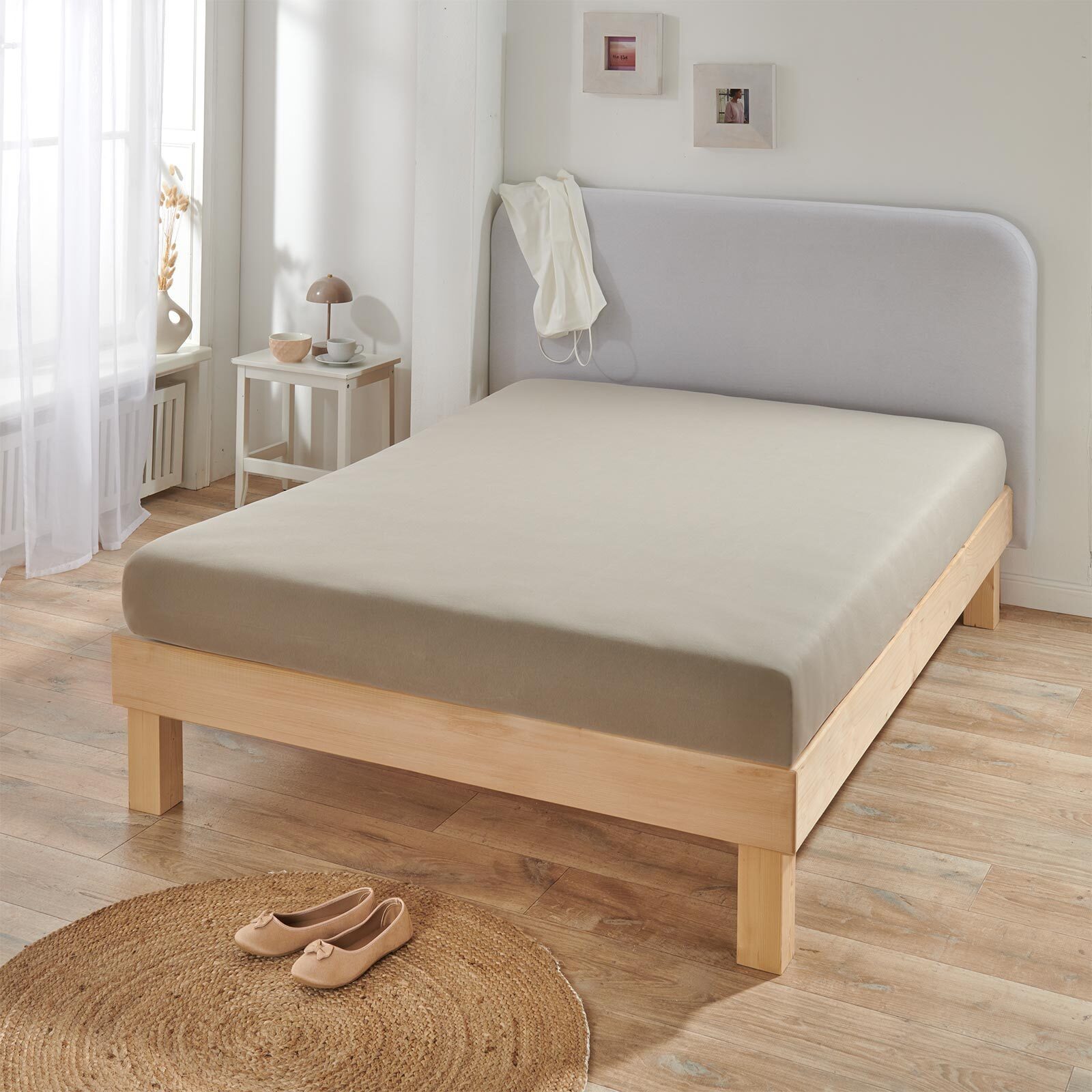 BETTWARENSHOP Spannbettlaken Boxspring, Jersey, Gummizug: Rundumgummi, günstig online kaufen