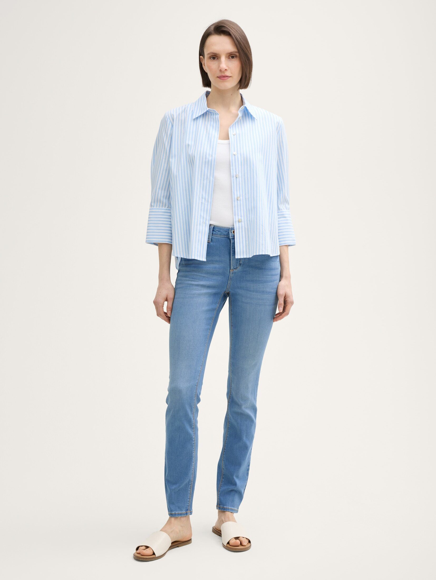 TOM TAILOR Skinny-fit-Jeans Jeanshosen TTALEXA SKINNY Jeans günstig online kaufen