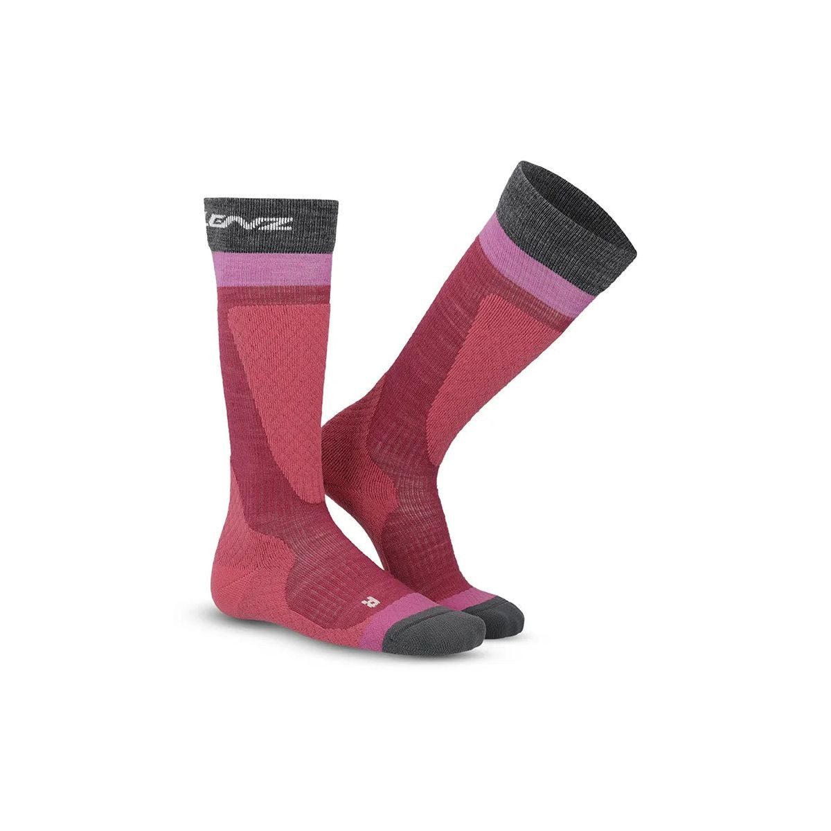 Lenz Skisocken Think About Merino Winter Kids 2 Kratzfreie und gepolsterte Merino-Kinder-Skisocken für optimalen