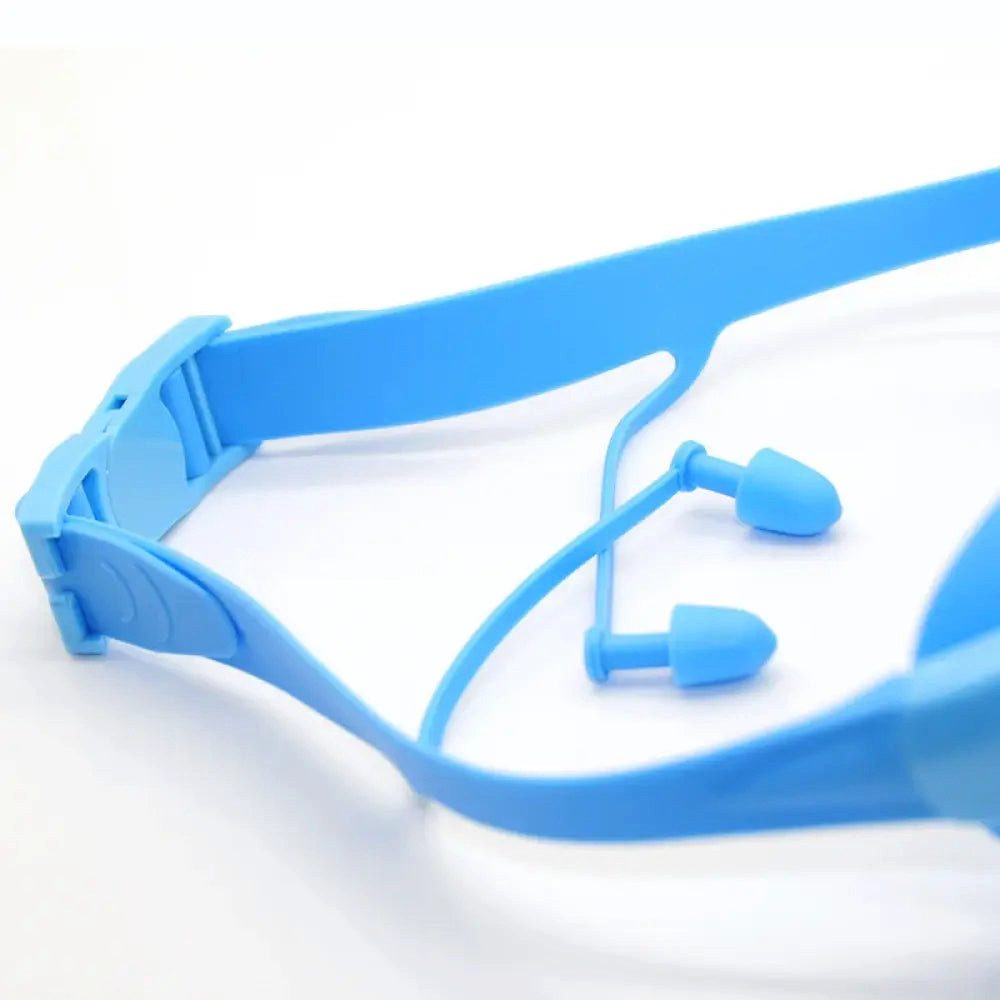 Sport-Knight® Schwimmbrille Kinderschwimmbrille, Anti-Fog, mit Ohrstöpseln & Weitwinkel-Sicht