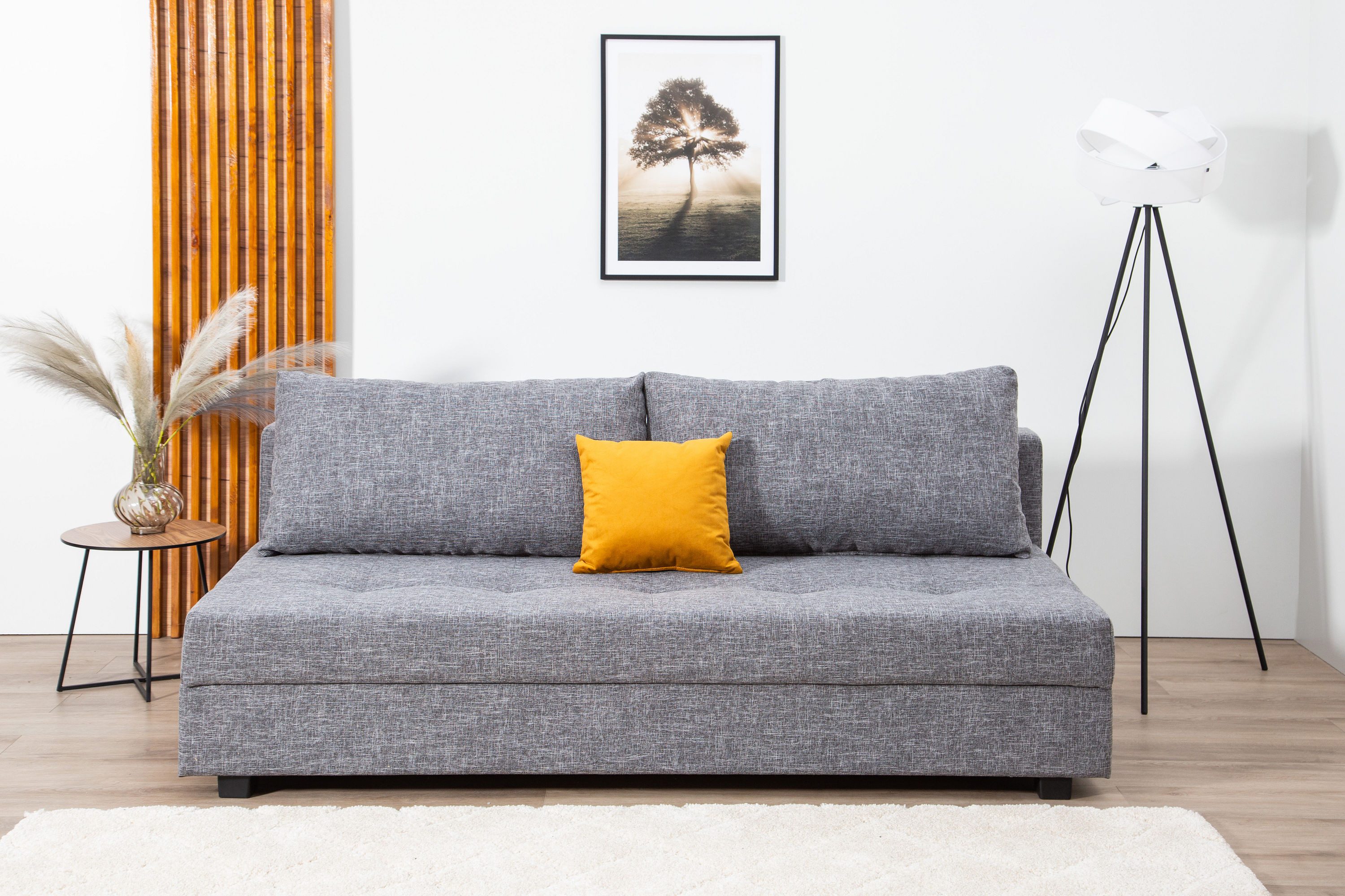 COLLECTION AB Schlafsofa Daria, B: 194 cm, Liegel. 147x194 cm, Bettfunktion, Bettkasten & 1 Zierkissen, Federkern