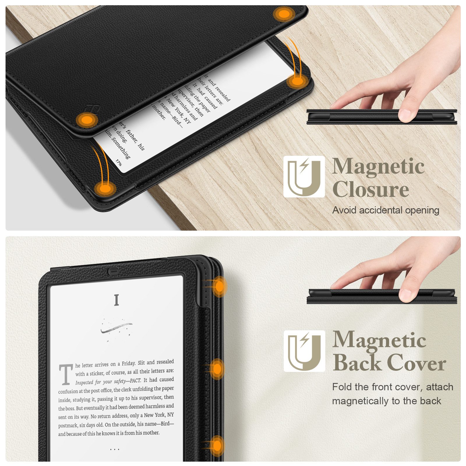 Fintie E-Reader-Hülle für 7" Kindle Paperwhite(12. Generation) - 2024 – Bild 5 von 5