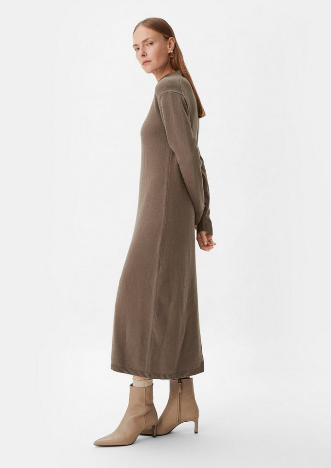 comma Maxikleid Kleid Strickkleid mit Viskose