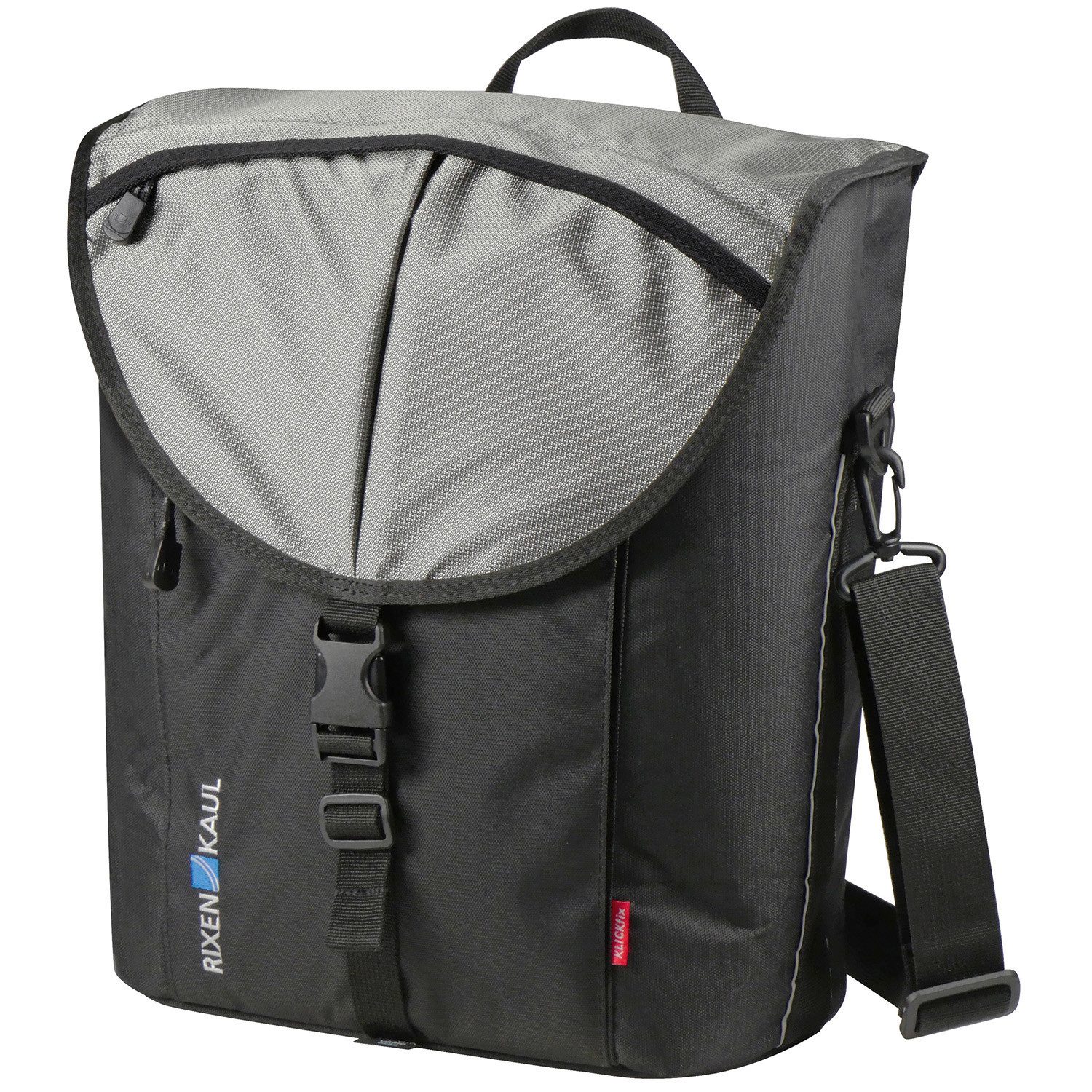 KlickFix Fahrradtasche KLICKfix CITA GTA SCHWARZ SILBER