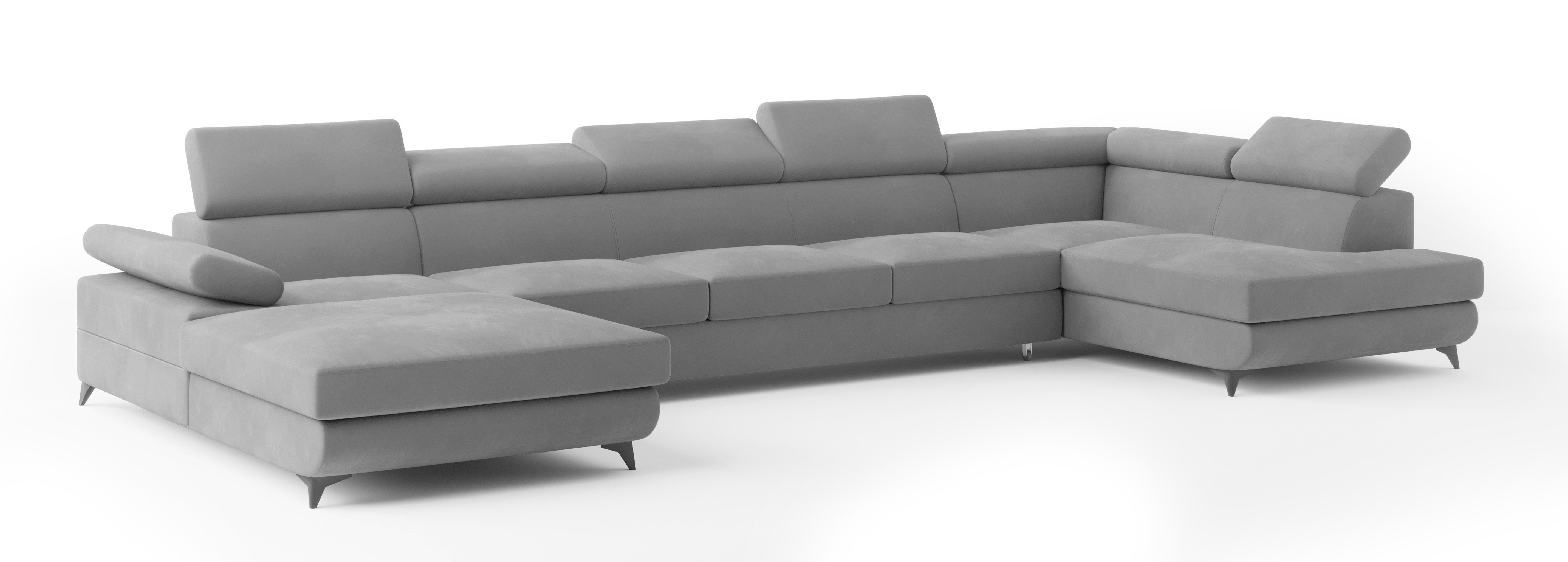 Masseno Ecksofa MONTIVA mit Schlaffunktion U-Form, günstig online kaufen
