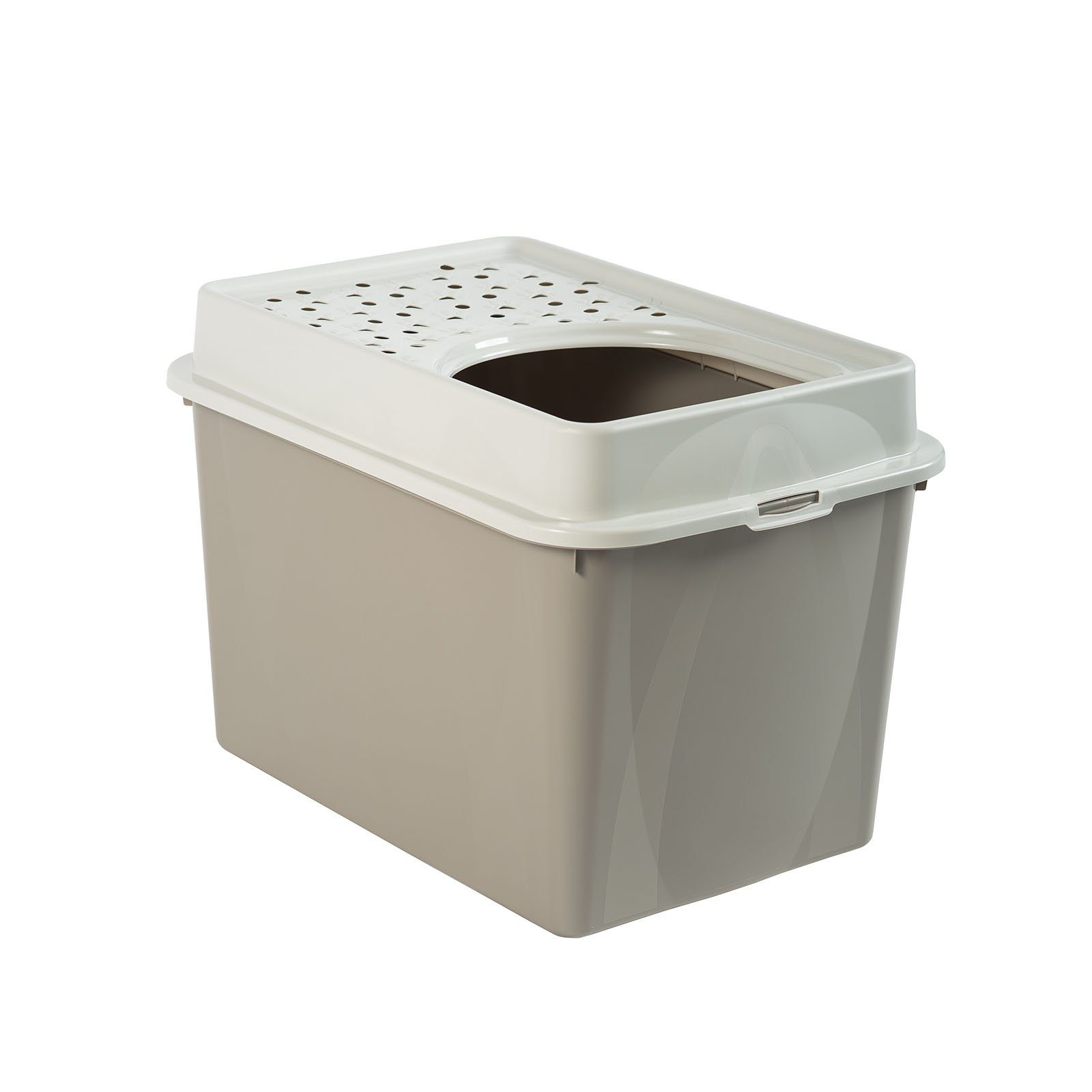 ROTHO Katzentoilette MyPet Eco Berty Katzenklo mit Top-Eingang, Kunststoff (PP recycelt)