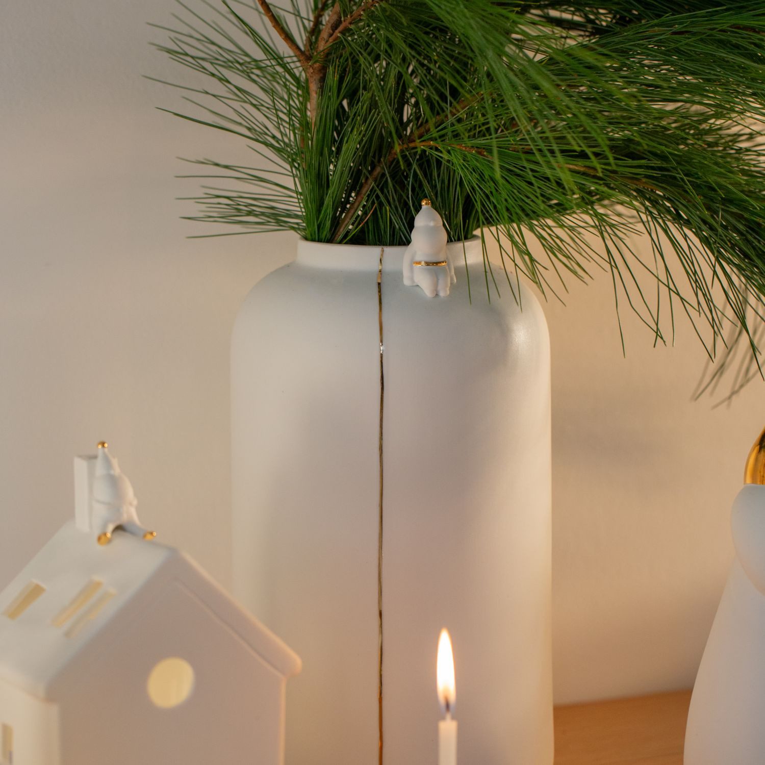 Räder Design Dekovase Winterblumen