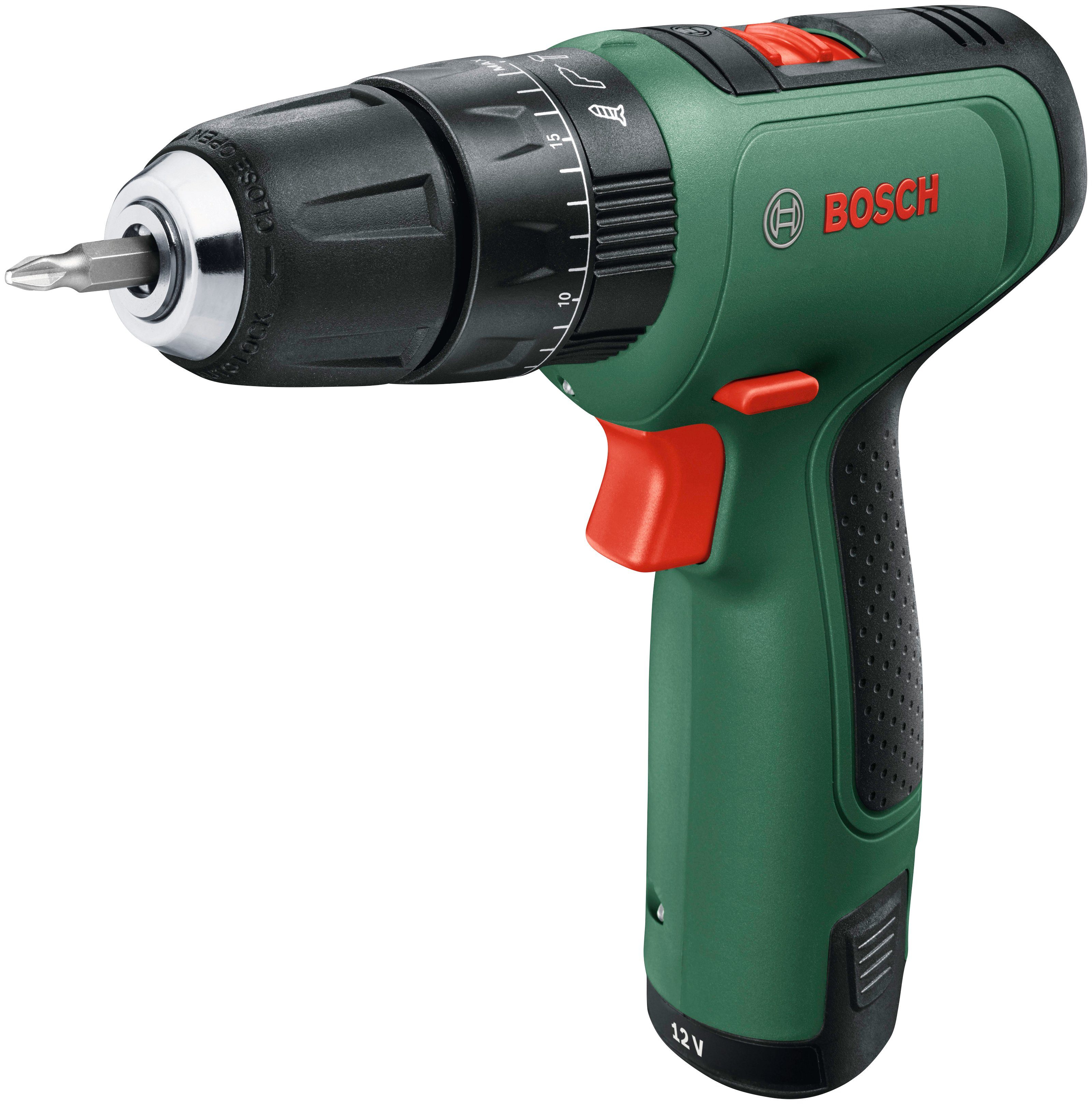 Bosch Home & Garden Akku-Schlagbohrschrauber Akku und max. EasyImpact mit Ladegerät U/min, 1500 1200