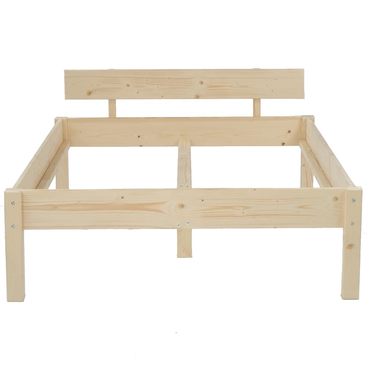 TUGA-Holztech Massivholzbett Pfostenbett Massivholzbett (Fichte) "Daybett" günstig online kaufen