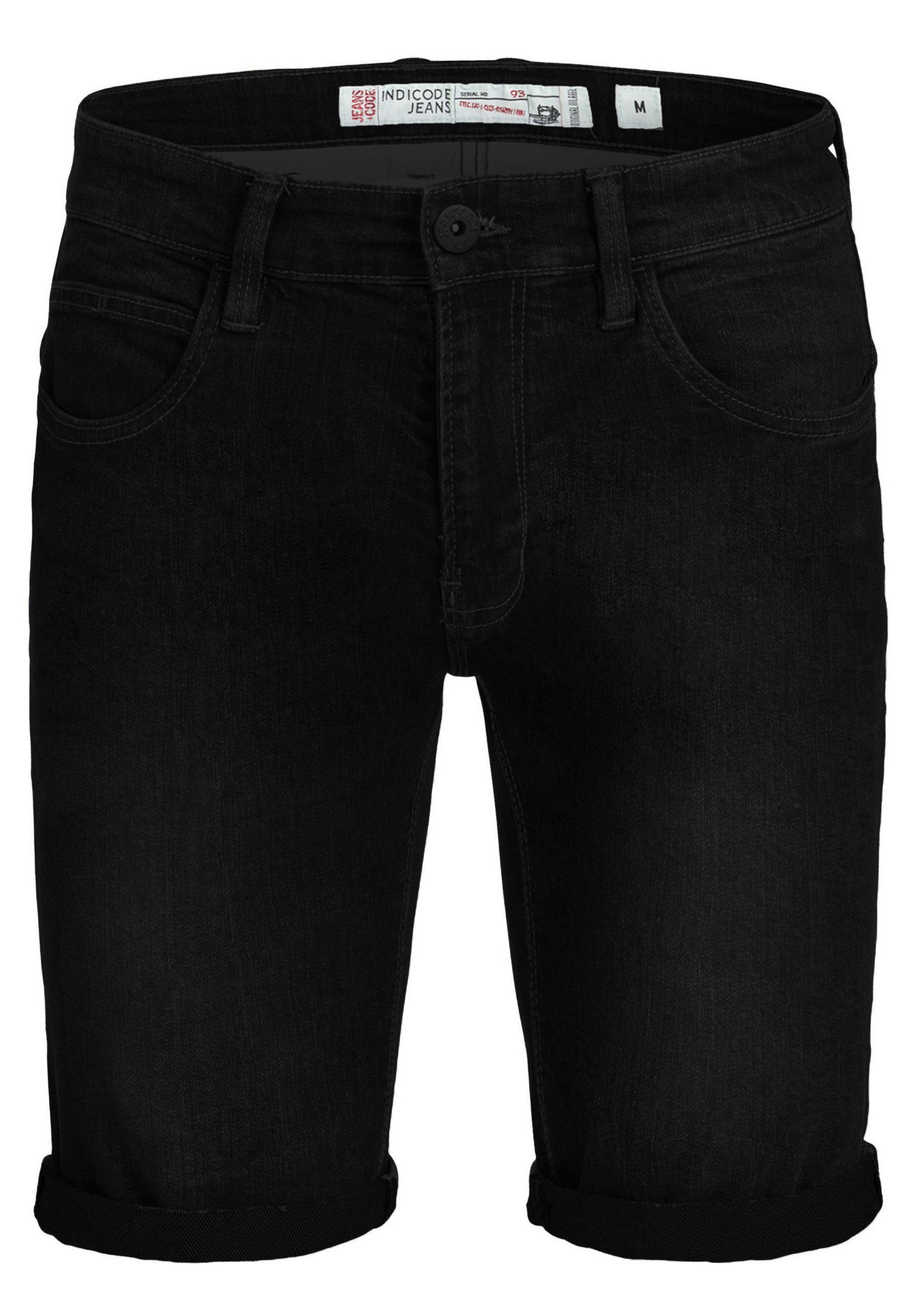 Indicode Jeansshorts Herren Caden Jeans Shorts Herrenshorts mit 5 Taschen, günstig online kaufen