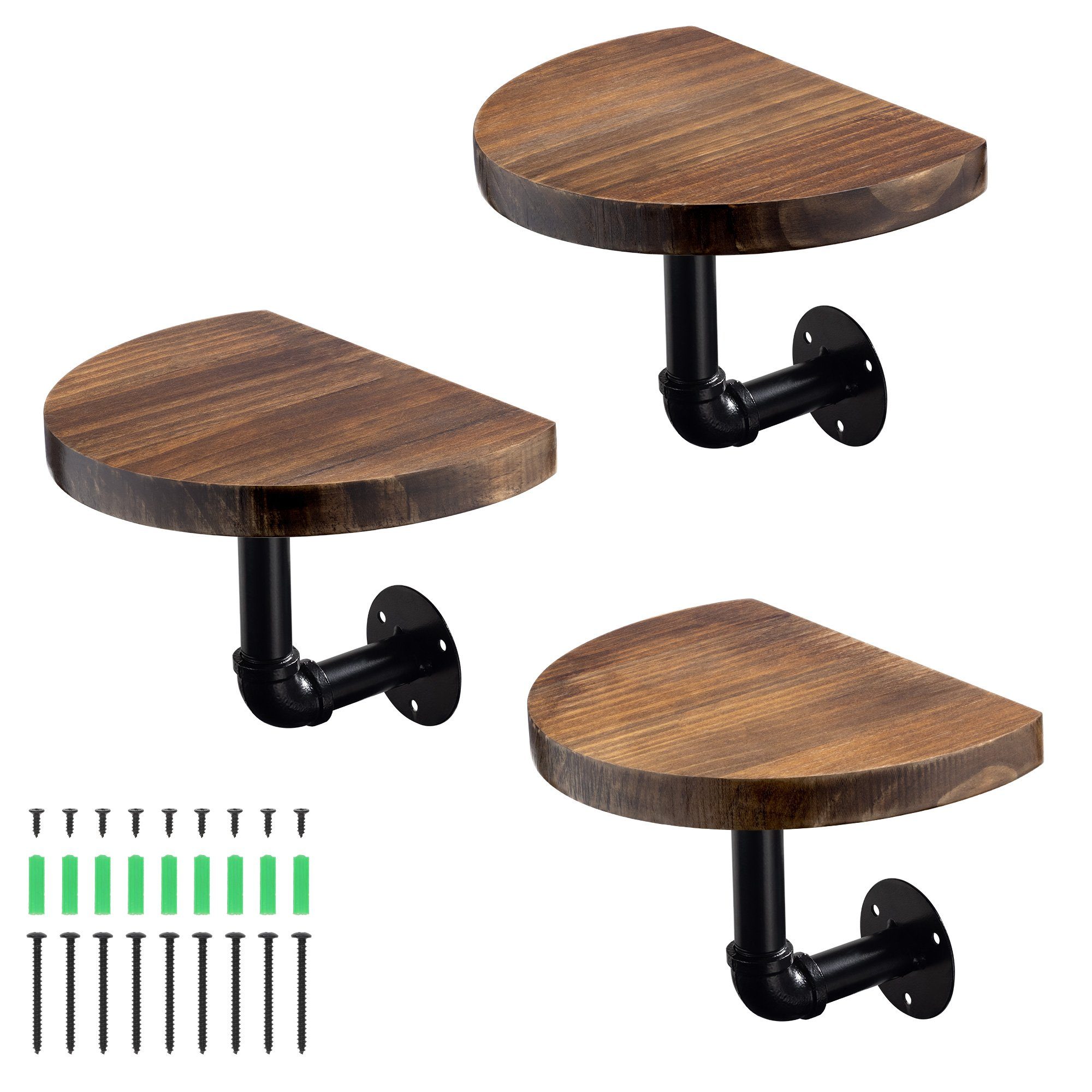 Navaris Wandregal Wandregal aus Holz und günstig online kaufen
