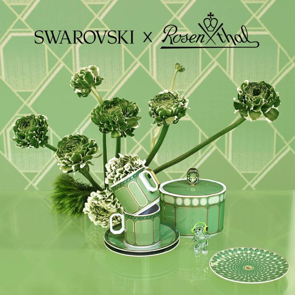 Swarovski Vase Signum Fern x Rosenthal (17cm) Dekovase