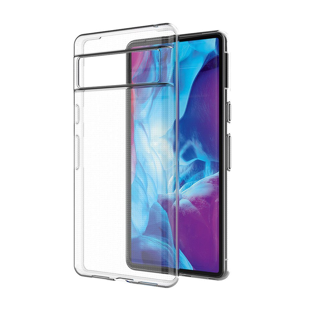 cofi1453 Bumper Ultra Clear 0,5 mm Hülle für Google Pixel 7a dünne Hülle transparent