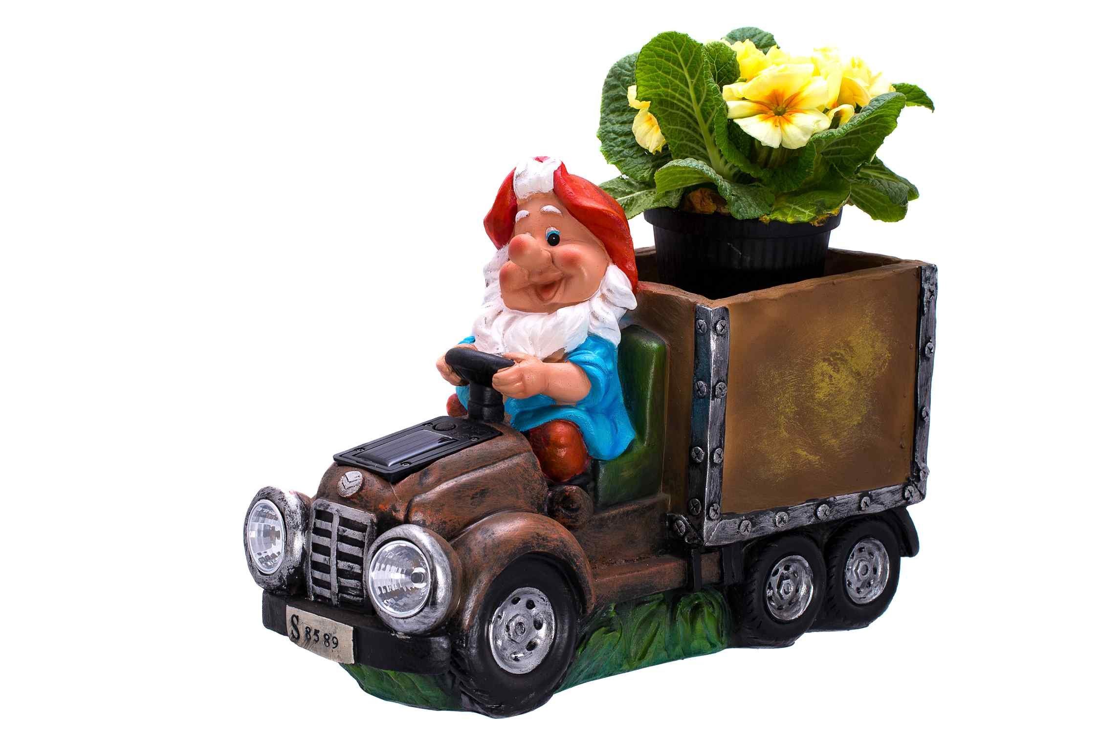 BIRENDY Dekofigur BIRENDY Gartenzwerg Gartenwichtel LED günstig online kaufen