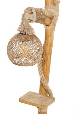 Opviq Stehlampe 16 x 16 cm, Holzkörper