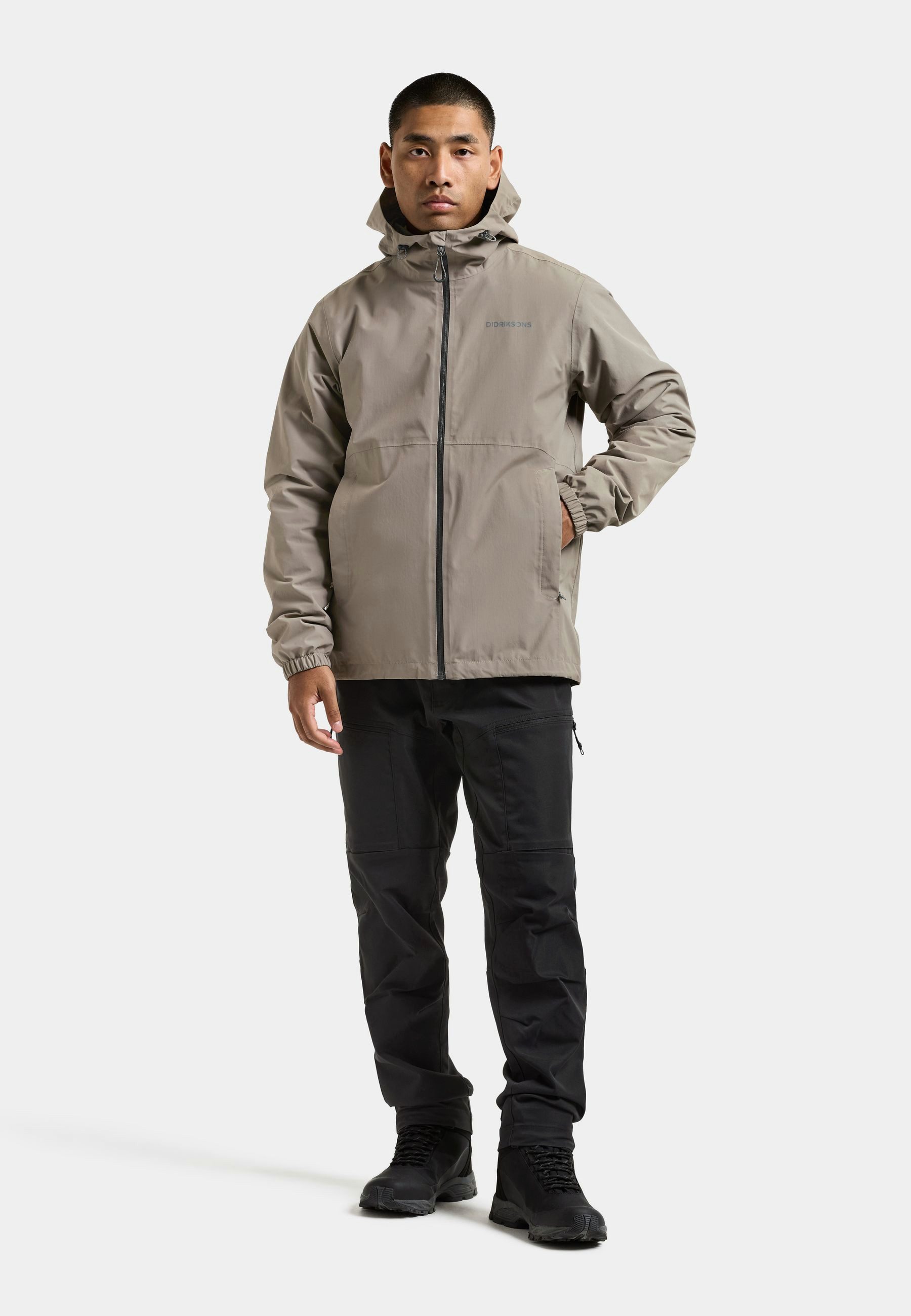 Didriksons Outdoorjacke Herren Regenjacke Wasserdicht DARIO mit Kapuze mit Taschen