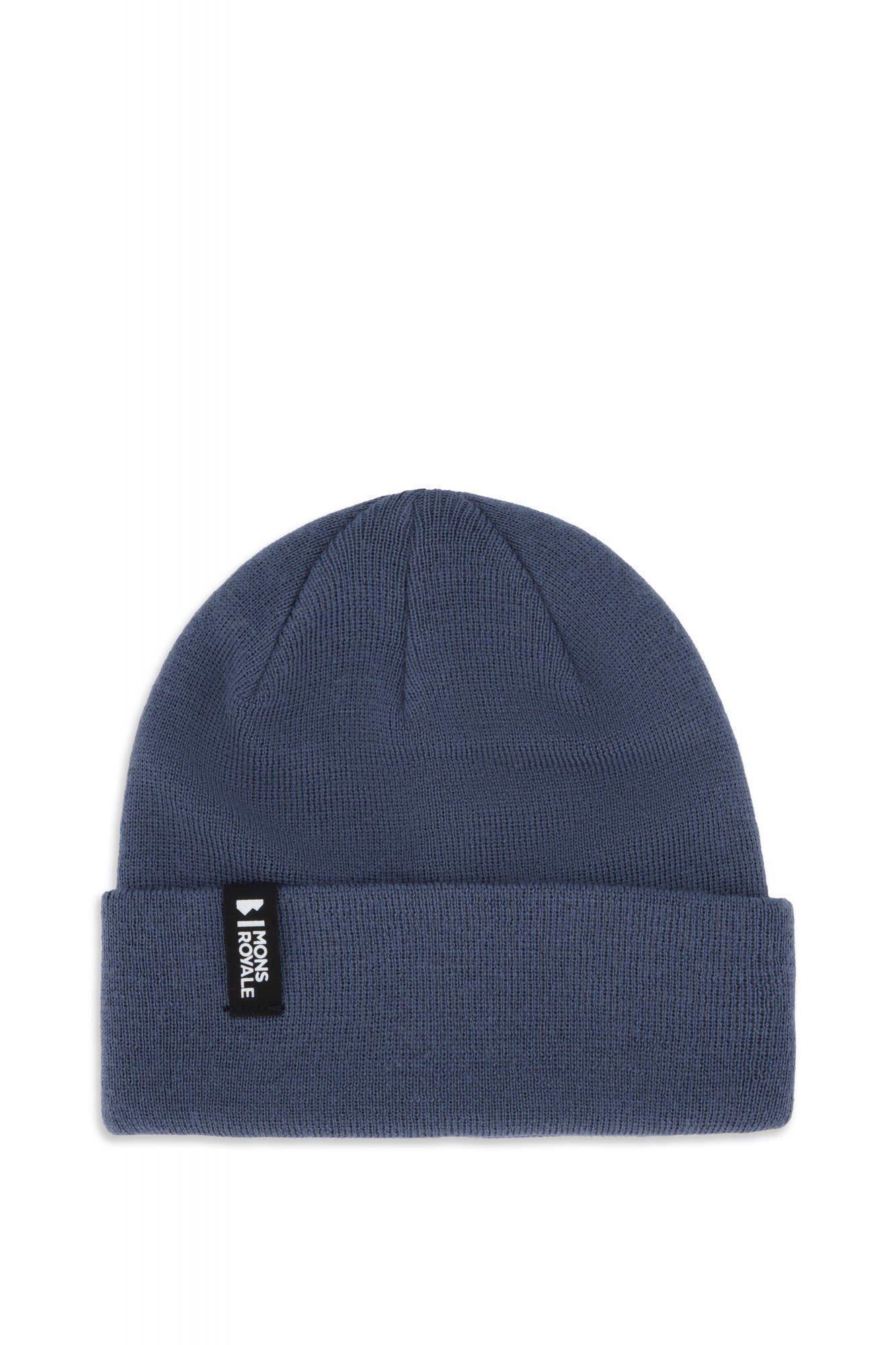 Mons Royale Beanie Mons Royale Mccloud Beanie (vorgängermodell) Blue Slate