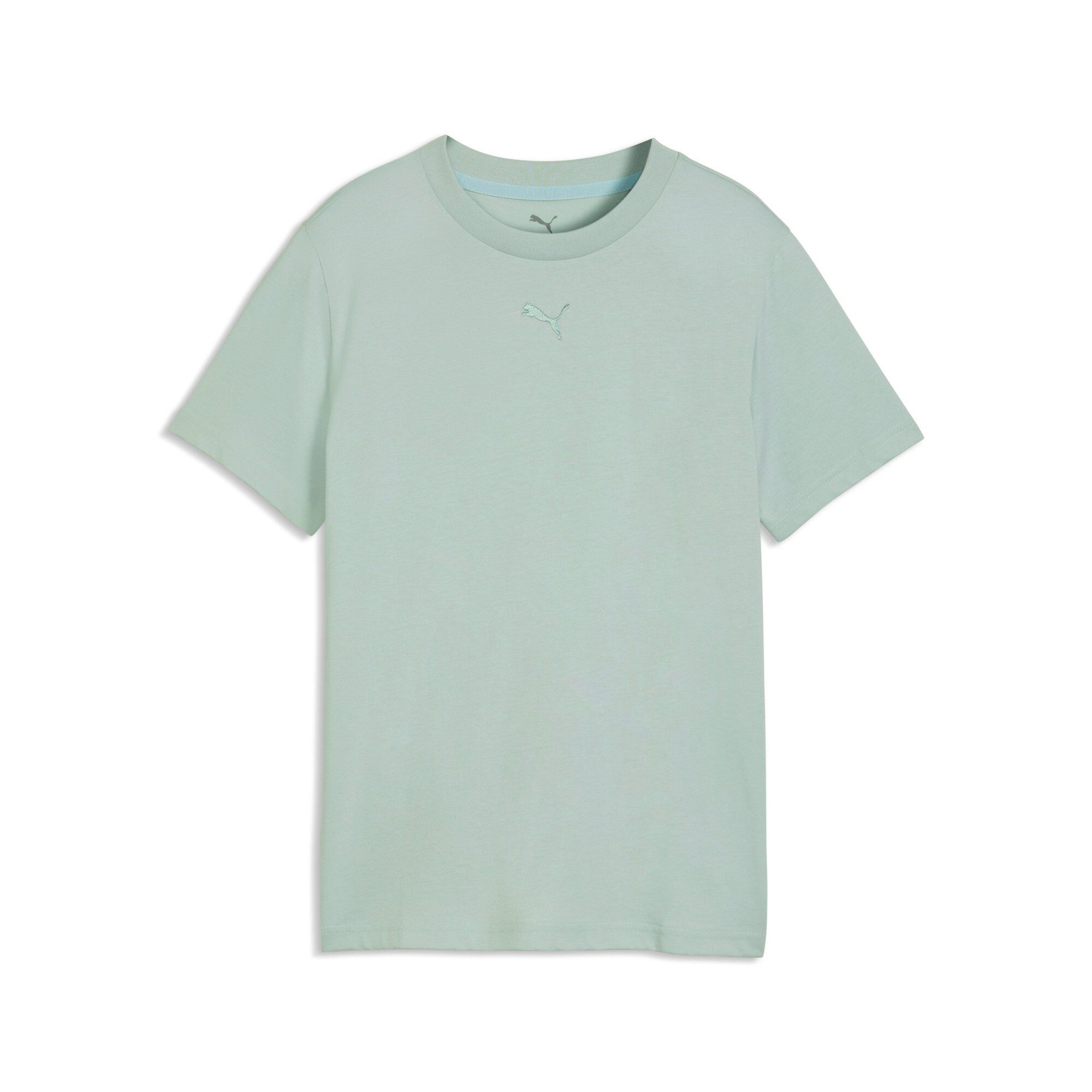 PUMA T-Shirt ESS CENTERED CAT LOGO TEE G mit Kapuze, Kurzarm, minimalistischer Stil
