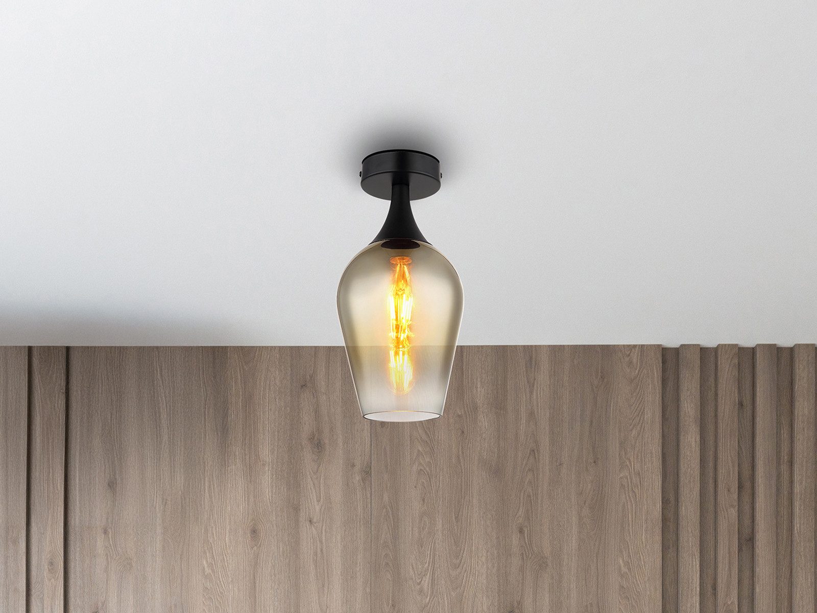 GLOBO LIGHTING LED Deckenleuchte, LED wechselbar, günstig online kaufen