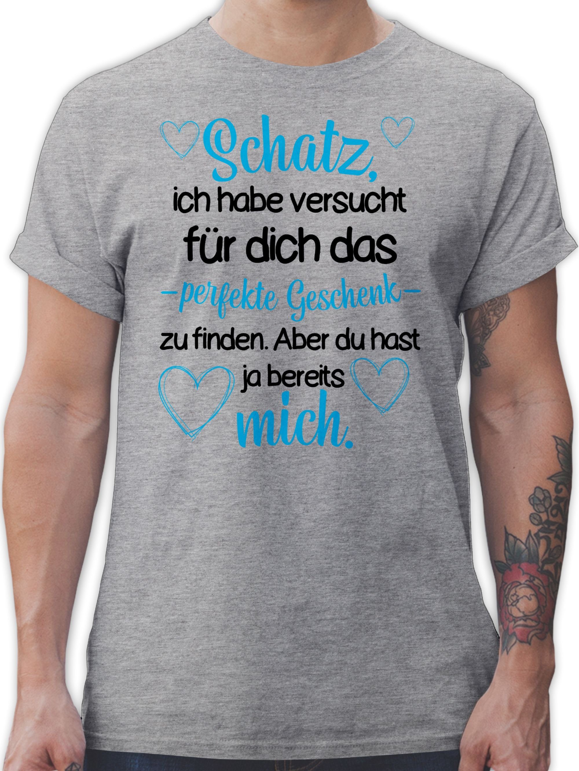 Shirtracer T-Shirt Perfekte Geschenk zu finden Valentinstag Weihnachten Par günstig online kaufen