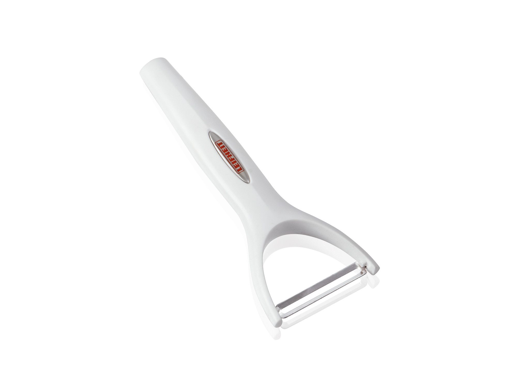 Leifheit Kochbesteck-Set Y-Sparschäler, Kunststoff, Aufhängeöse, Zwei-Zonen-Griff