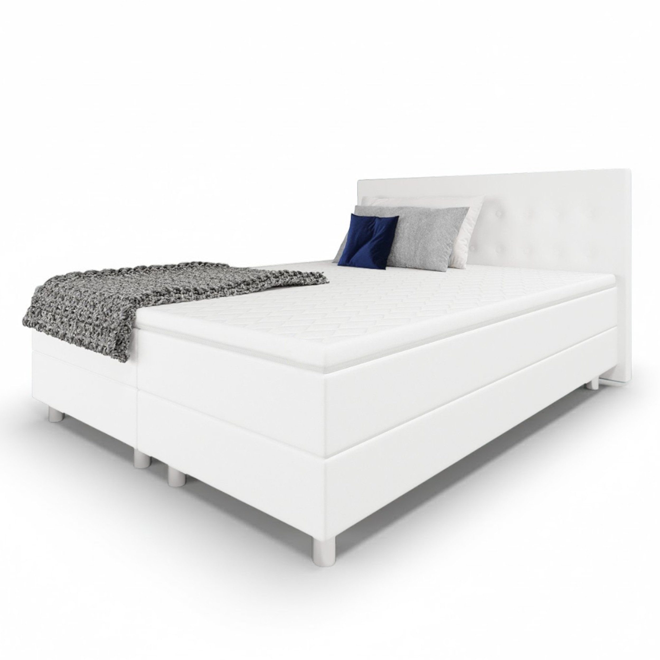 Best for Home Boxbett Neo Sawana Bonellfederkernmatratze mit 5 cm Topper (90x200 120x200 140x200 160x200 180x200 200x200), der Klassiker, TOP Preis-Leistungs-Verhältnis